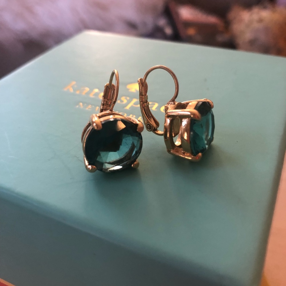 Kate Spade Small Square Leverback earrings